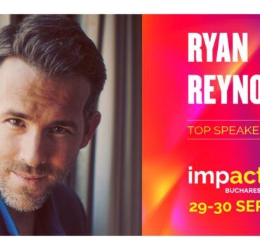 Ryan Reynolds vine pentru prima dată în România – live pe scena IMPACT Bucharest