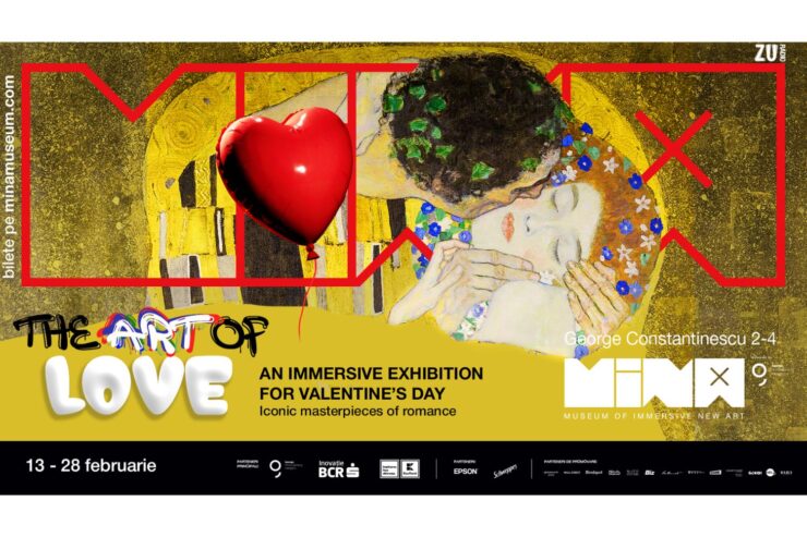The Art of Love: o expoziție imersivă de Valentine’s Day