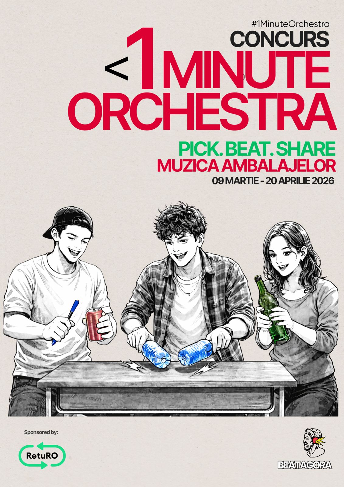 Muzica ambalajelor: BeatAgora lansează „1 Minute Orchestra” 2 1 Minute Orchestra by BeatAgora