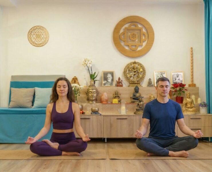 Cum să treci de la stres și gânduri negative la pacea Inimii prin meditația Hridaya