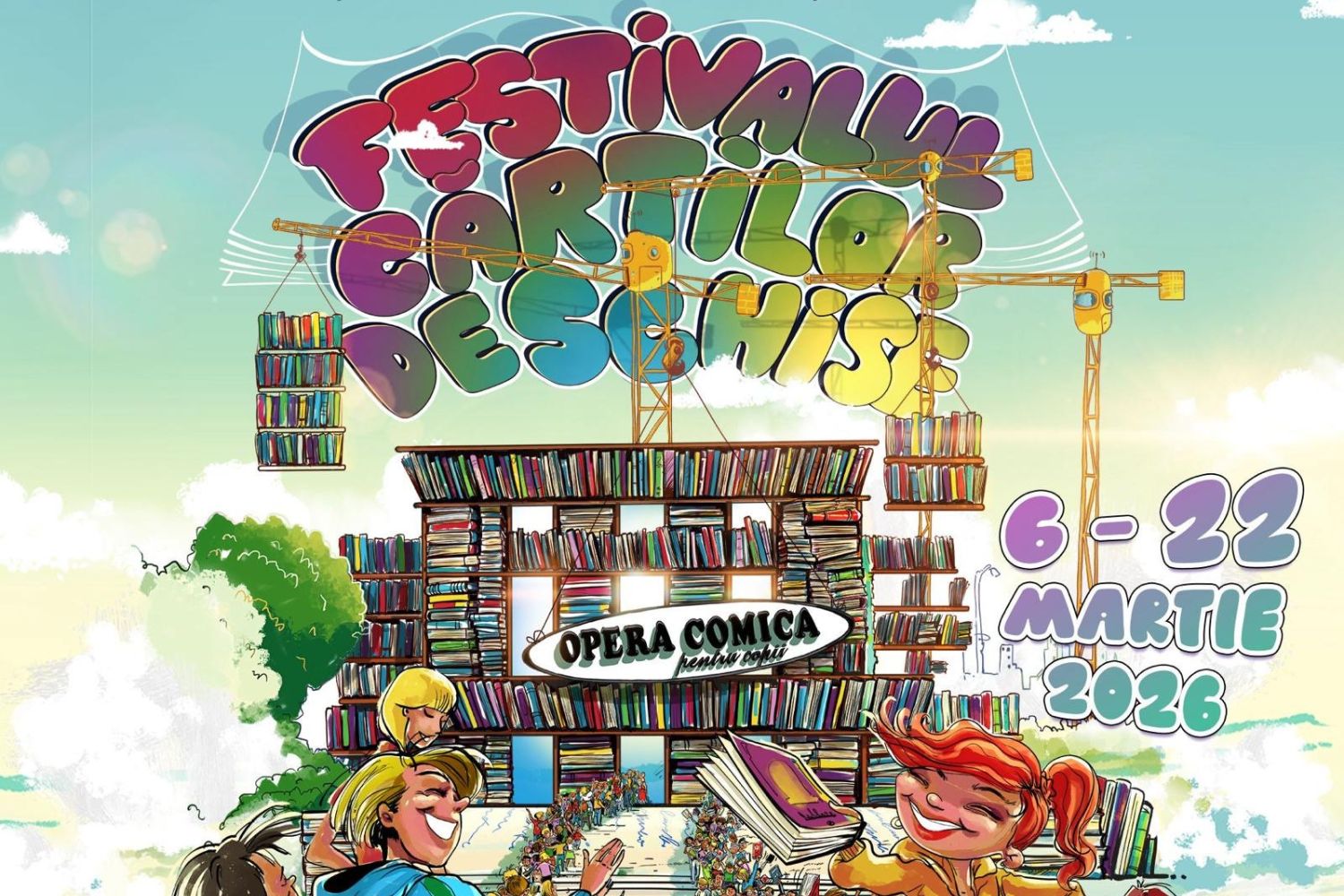 Începe Festivalul Cărților Deschise