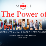 MORE Networking celebrează 10 ani printr-o conferință despre puterea conexiunilor și comunităților