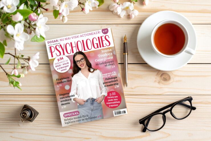 Unde găsești ediția de martie a revistei Psychologies #176?