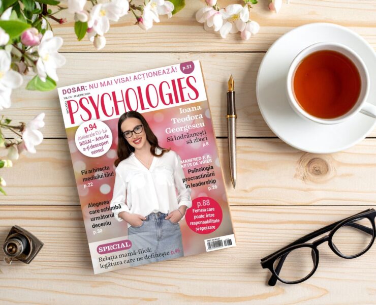 Unde găsești ediția de martie a revistei Psychologies #176?