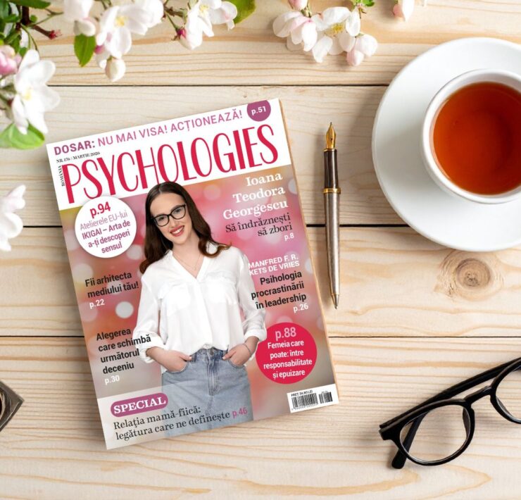 Unde găsești ediția de martie a revistei Psychologies #176?