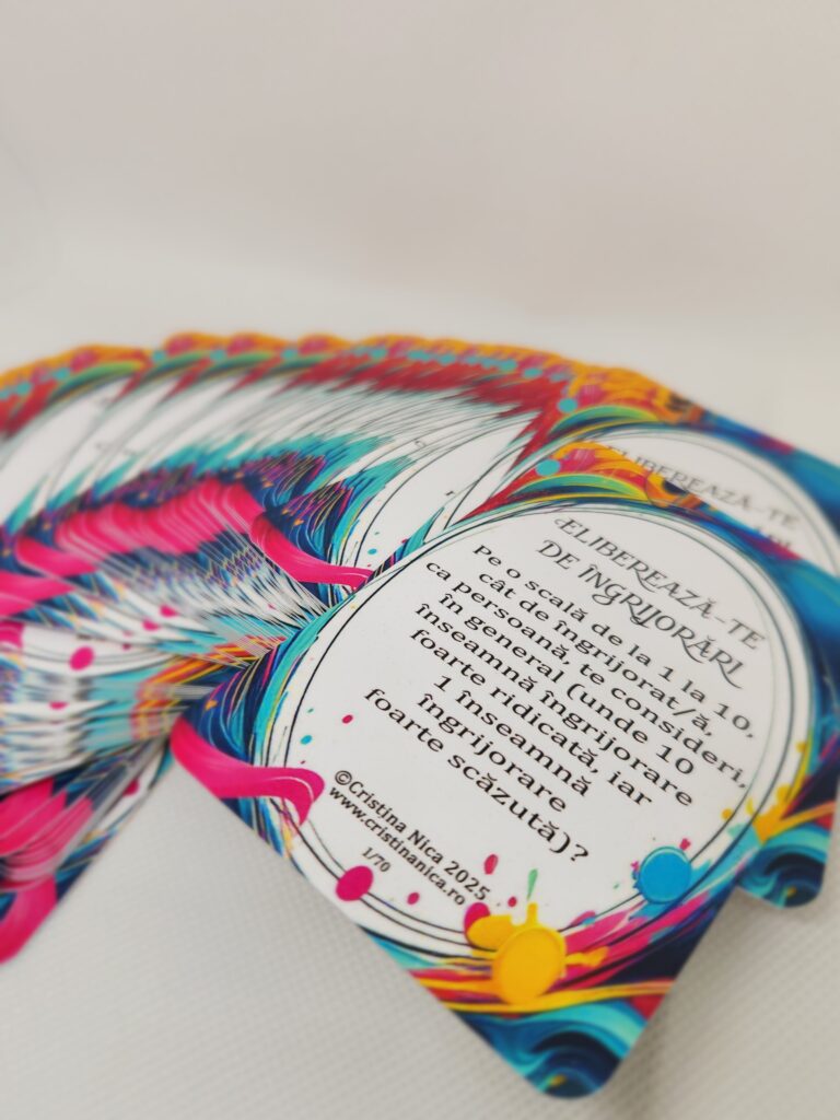 Setul de cartonașe „Eliberează-te de îngrijorări” 2