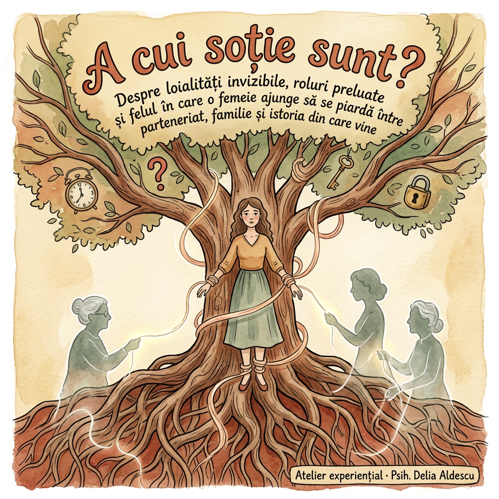 A cui soție sunt? Atelier experiențial pentru femei