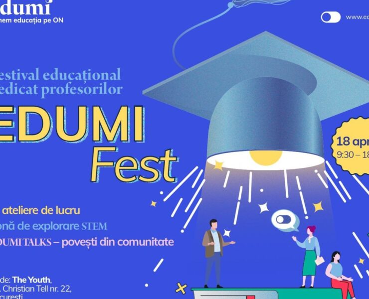 EDUMI Fest: primul festival dedicat profesorilor din România are loc pe 18 aprilie la București 7 EDUMI Fest: primul festival dedicat profesorilor din România are loc pe 18 aprilie la București