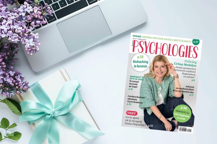Unde găsești ediția de aprilie a revistei Psychologies #177